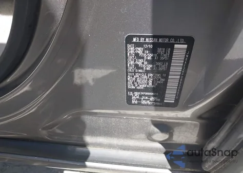 2011 Nissan Quest Le из США, поврежденный, VIN JN8AE2KP0B9006010